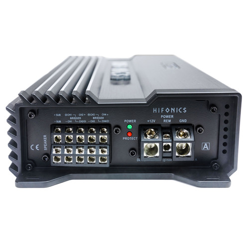 Hifonics A2500.5D Alpha Series 2500 Watt 5-Channel Car Amplifier