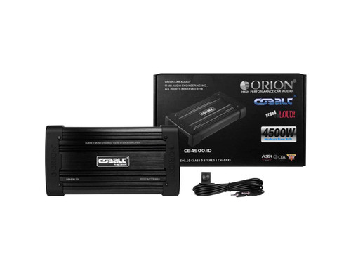 Orion CBT4500.1D 4500W Max Monoblock Class D Car Amplifier