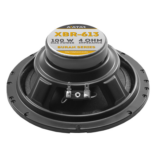 Avatar XBR-613 6.5” 50W RMS Coaxial Speakers (Pair)