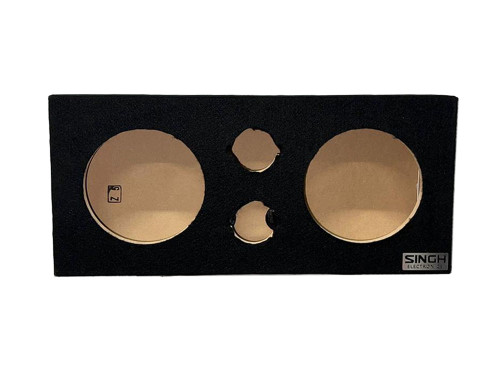 Singh Electronics Dual 8" Midrange & Small Bullet Tweeter Enclosure