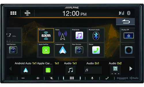 Alpine Restyle I407-WRA-JL 7" Multimedia Receiver - Jeep Wrangler/Gladiator