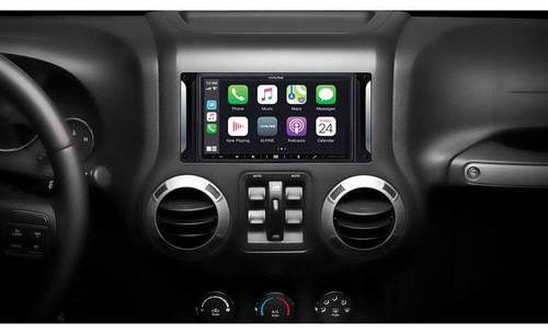 Alpine Restyle I407-WRA-JK 7" Multimedia Receiver - Jeep Wrangler