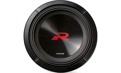 Alpine R2-W12D4 12" R-Series 750W RMS Subwoofer - Dual 4 Ohm