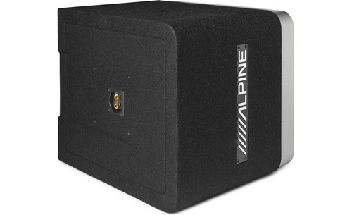 Alpine Halo R2-SB12V Single 12" Preloaded Subwoofer Enclosure 