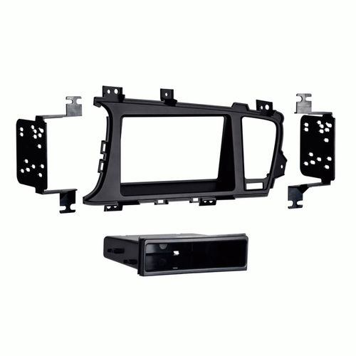 Metra 99-7345B Single DIN Dash Kit for Kia Optima 2011-2013 - Black