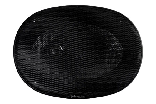 American Bass SQ-6x9 6x9" 3-Way 80W RMS Coaxial Speakers 