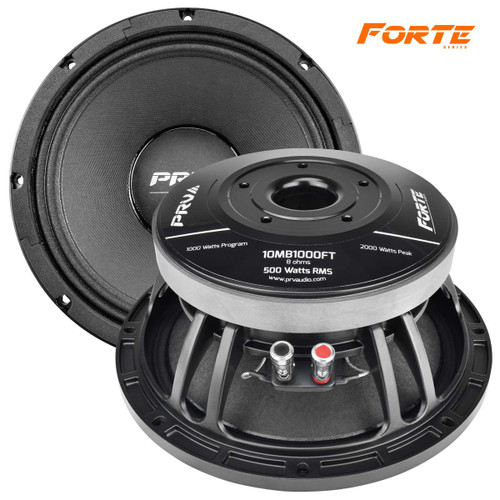 PRV Audio 10MB1000FT 10" MidBass Loudspeaker - 8 Ohm