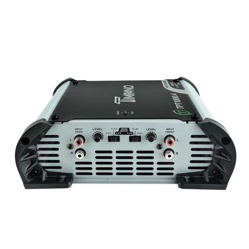 Timpano TPT-1000.4 Compact 4-Channel Car Audio Amplifier - 2 Ohm