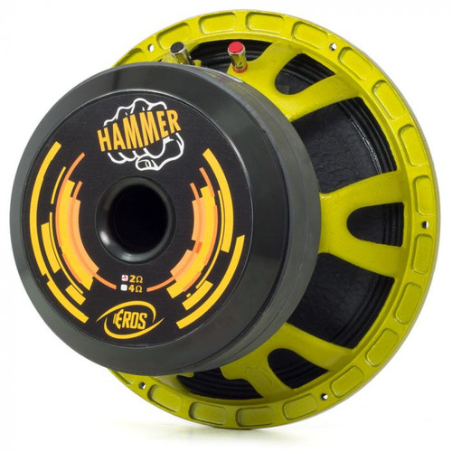 Eros Alto-Falante E12 Hammer 7.2K 12" 3600W RMS Speaker - 4 Ohms