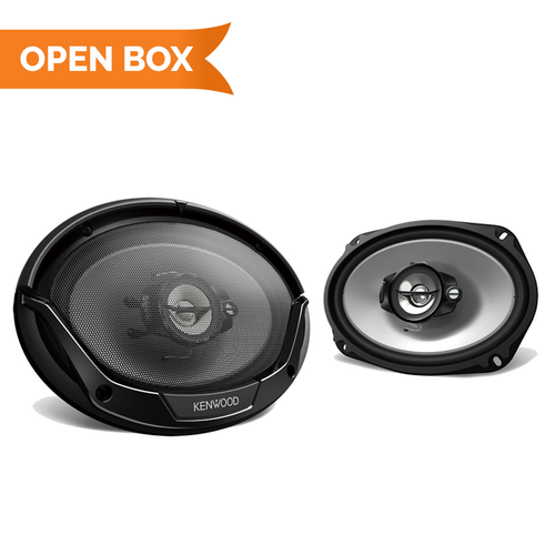 Kenwood KFC-6965S 6"x9" 3-way car speakers - Open Box