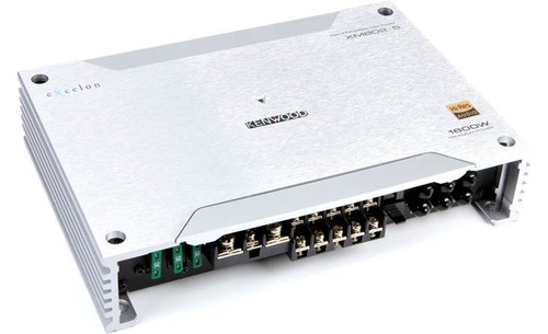 Kenwood Excelon XM802-5 5-Channel Powersports/Marine Amplifier — 50W RMS x 4 + 500W RMS x 1