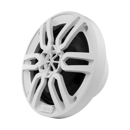 DS18 MP6/WH 6.5" 60W RMS 2-Way Coaxial Marine Speaker - White