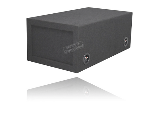 Ground Shaker NP210B Black 10" Dual Slot-Center Ported Sub Box