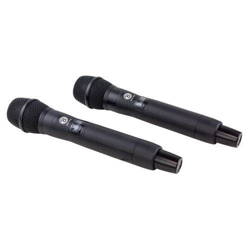 BlastKing MHU-402 Dual Handheld UHF DSP Wireless Microphone System