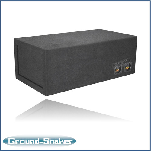 Ground Shaker 32HZ210B Black 10" Dual Competition 32Hz Ported Sub Box