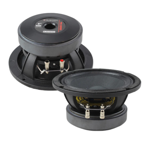 BlastKing BLAST6PRO 6" 200W RMS Midbass Speaker - 8 Ohms (Each)