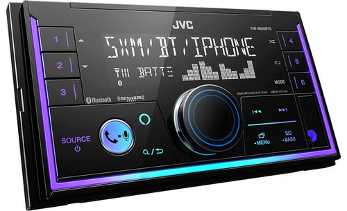 JVC KW-X850BTS Double DIN In-Dash Digital Media Receiver with USB & Aux/Bluetooth