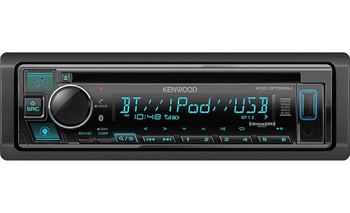 Kenwood KDC-BT382U Single DIN CD Receiver with USB & Bluetooth/Aux