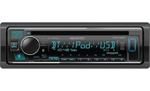 Kenwood Excelon KDC-X305 Single DIN CD Receiver with USB & Bluetooth/Aux