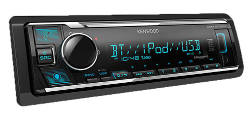 Kenwood KMM-BT332U Single DIN In-Dash Digital Media Receiver with USB & Aux