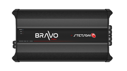 Stetsom Bravo Full 8000 Digital 8K Full-Range Mono Amplifier 