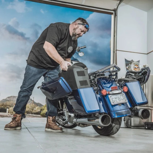 Rockford Fosgate HD14-SBSUB 2014+ Harley-Davidson Dual 10" Saddlebag Subwoofer Kit 