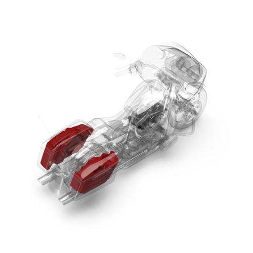 Rockford Fosgate HD14-SBSUB 2014+ Harley-Davidson Dual 10" Saddlebag Subwoofer Kit 