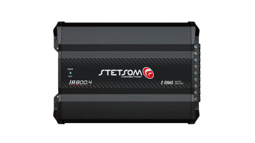 Stetsom IR 800.4 Compact Digital Multi Channel Amplifier 4 Channels 800W Full Range - 2 Ohms