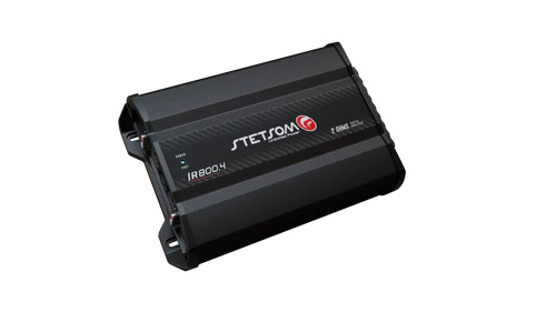 Stetsom IR 800.4 Compact Digital Multi Channel Amplifier 4 Channels 800W Full Range - 2 Ohms