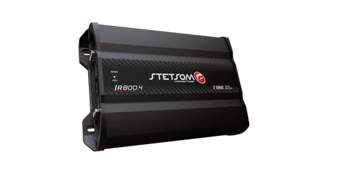 Stetsom IR 800.4 Compact Digital Multi Channel Amplifier 4 Channels 800W Full Range - 2 Ohms