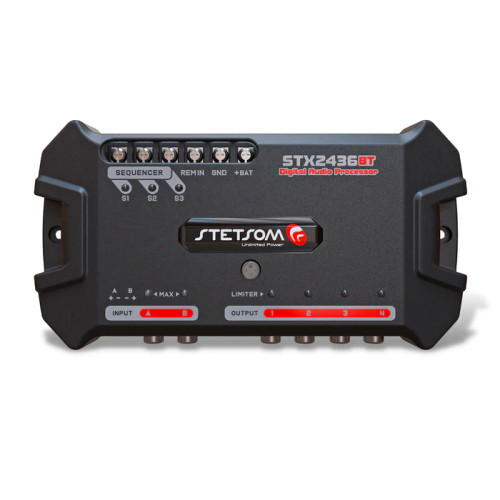Stetsom STX2448 4-Channel DSP Crossover & Equalizer - Singh