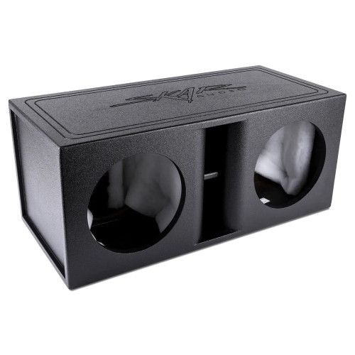 Skar Audio AR2X10V Dual 10" Universal Fit Armor Coated Ported Subwoofer Box 