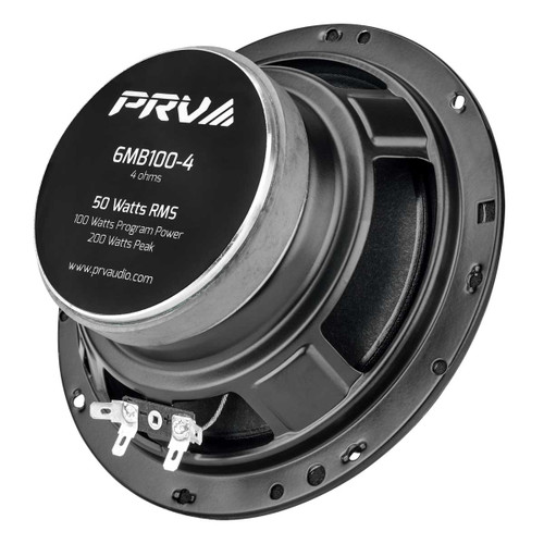 PRV Audio 6MB100-4 6.5" Midbass Loudspeaker - 4 Ohm (Pair) 