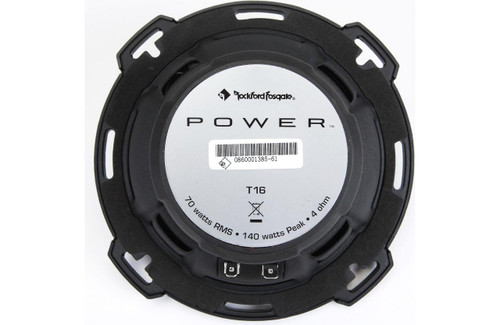 Rockford Fosgate T16 Power 6" 70W RMS 2-Way Full-Range Speaker