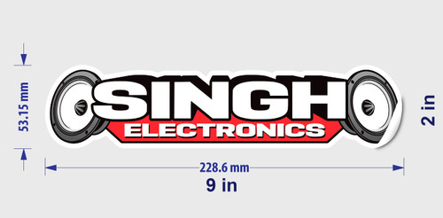 Singh Electronics Sticker - Medium