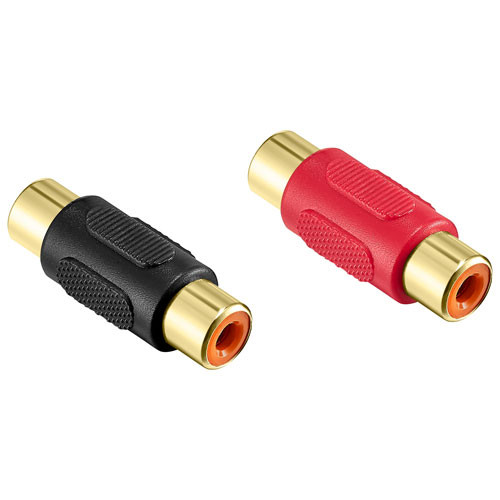 Female to Female RCA Coupler - Sold Individually