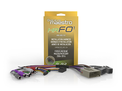 iDatalink Maestro HRN-HRR-FO1 Plug and Play T-Harness for select Ford Vehicles