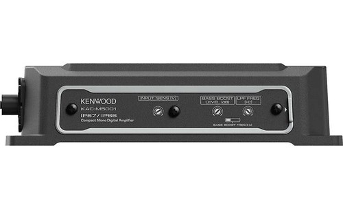 Kenwood Excelon KAC-M5001 300W RMS Compact Monoblock Marine Amplifier