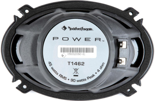 Rockford Fosgate T1462 Power Series 4x6" 45W RMS 2-Way Car Speakers