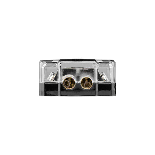 DS18 FDG1224AFS-80A ANL Fuse Holder and Distribution Block 2/4GA In - 2x4GA Out with Voltmeter