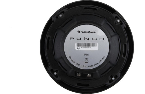 Rockford Fosgate P16 Punch 6" 2-Way Full-Range Speaker