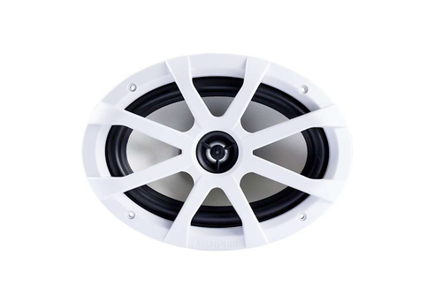 Memphis Audio MXA69L 6x9" 60W RMS Marine Speakers with RGB LED Lighting