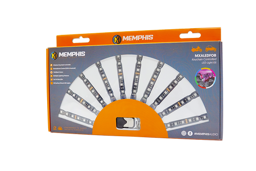 Memphis Audio MXALEDFOB LED Remote Controlled LED Accent Light Kit