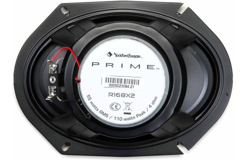 Rockford Fosgate R168X2 Prime 6x8" 55W RMS 2-Way Full-Range Car Speaker