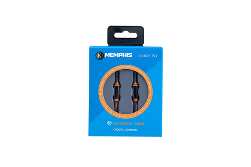 Memphis Audio UTPF-353 3ft. 3.5mm to 3.5mm Interconnect