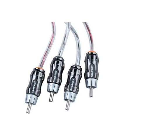 Memphis Audio UTPF-3 3' 2-Channel Ultra Twisted Interconnect