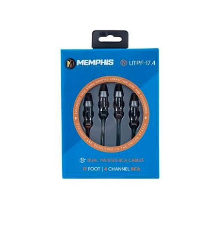Memphis Audio UTPF-17.4 17' 4-Channel Ultra Twisted Interconnect