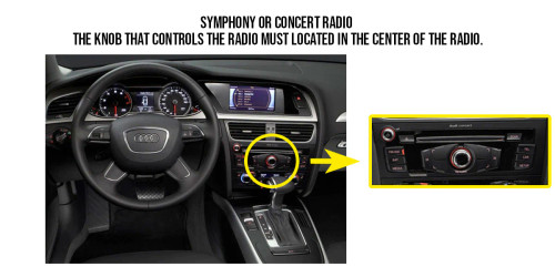 ZZ2 IT3-SYM Wireless CarPlay/Android Auto Interface for Select Audi Vehicles with the Concert / Symphony Radio