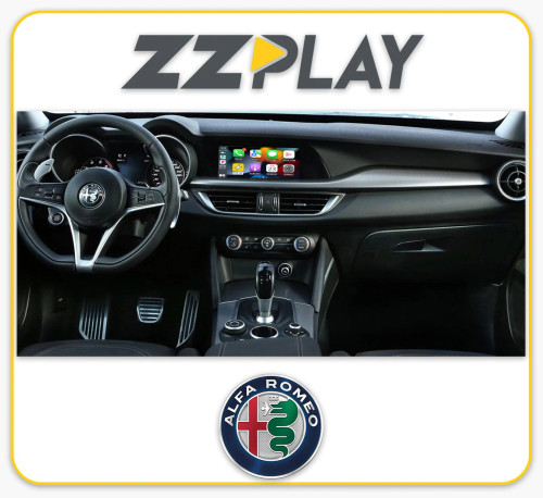 ZZ2 ITZ-ALFA-A Wireless CarPlay/Android Auto Interface Select Alfa Romeo Giulia and Stelvio Vehicles