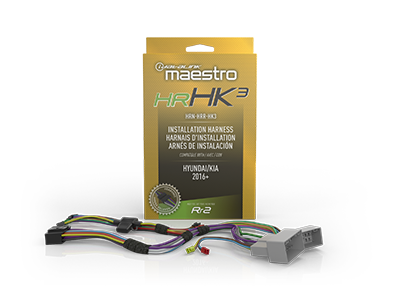 iDatalink Maestro HRN-HRR-HK3 Plug and Play T-Harness for select Hyundai & Kia Vehicles